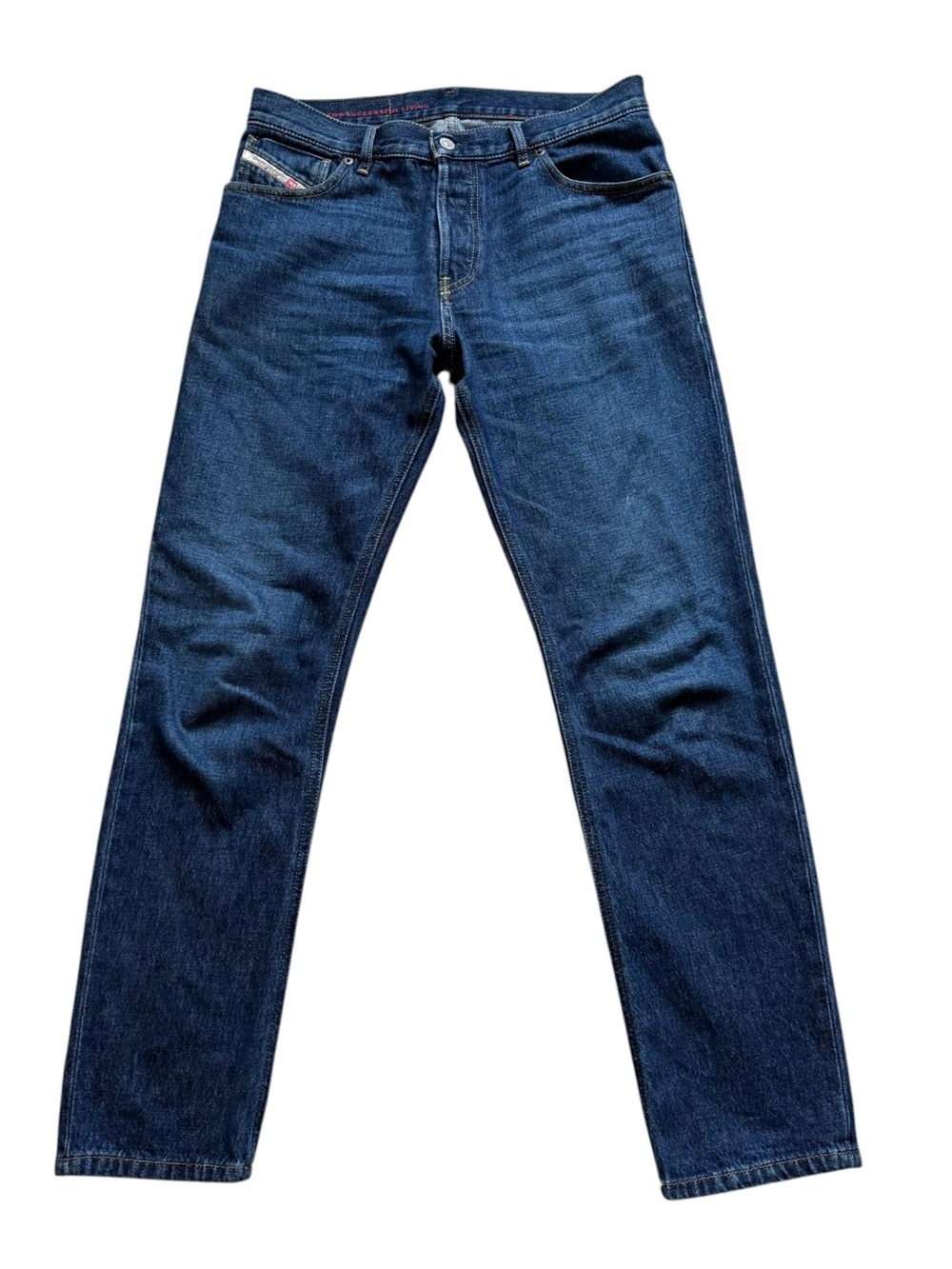 Diesel 1995 Slim Straight Jeans Mens 31x30 Dark Blue Denim Cotton Button Fly